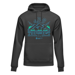 Outdoorzees Unisex Camping Lines Hoodie