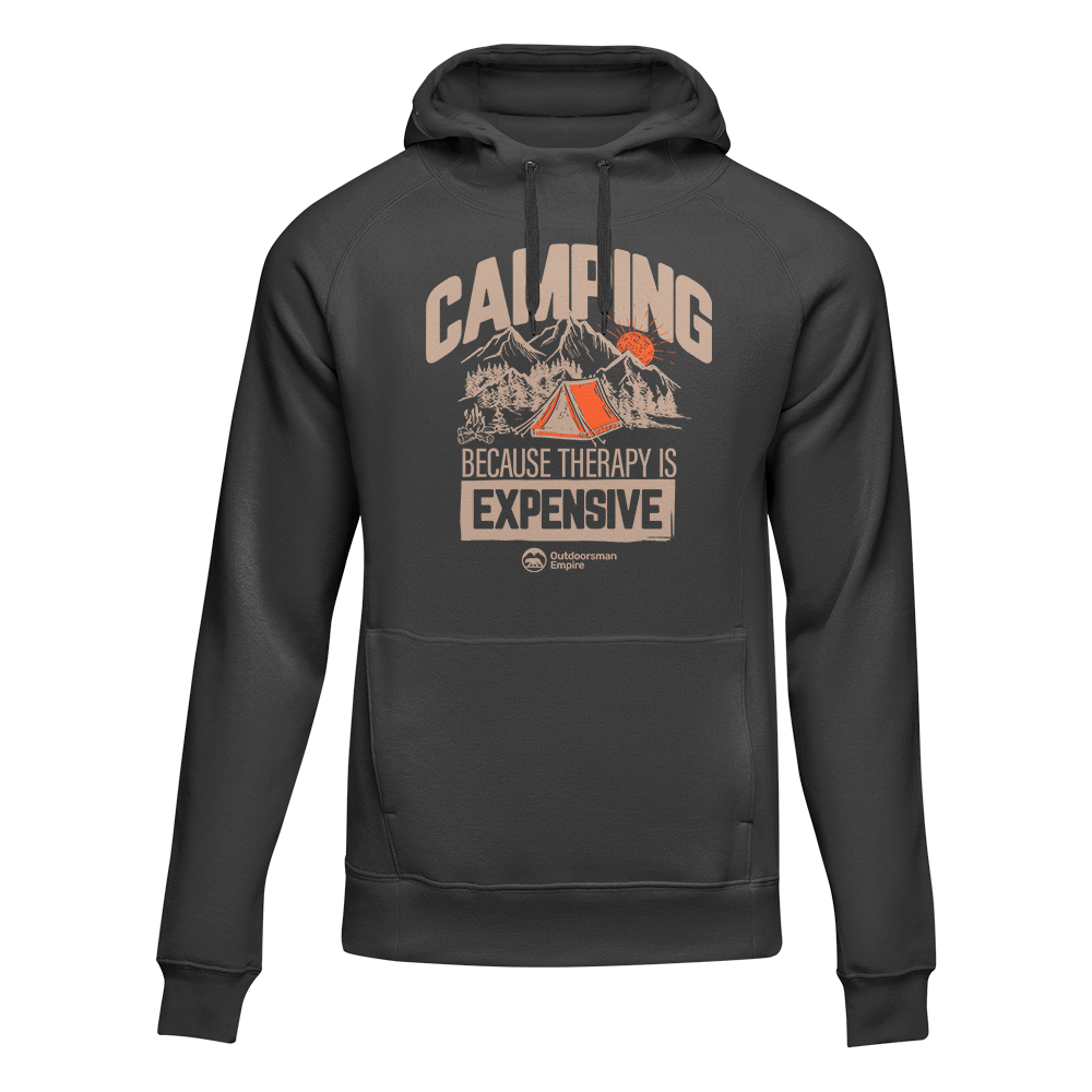 Outdoorzees Unisex 'Camping... Is Expensive' Hoodie