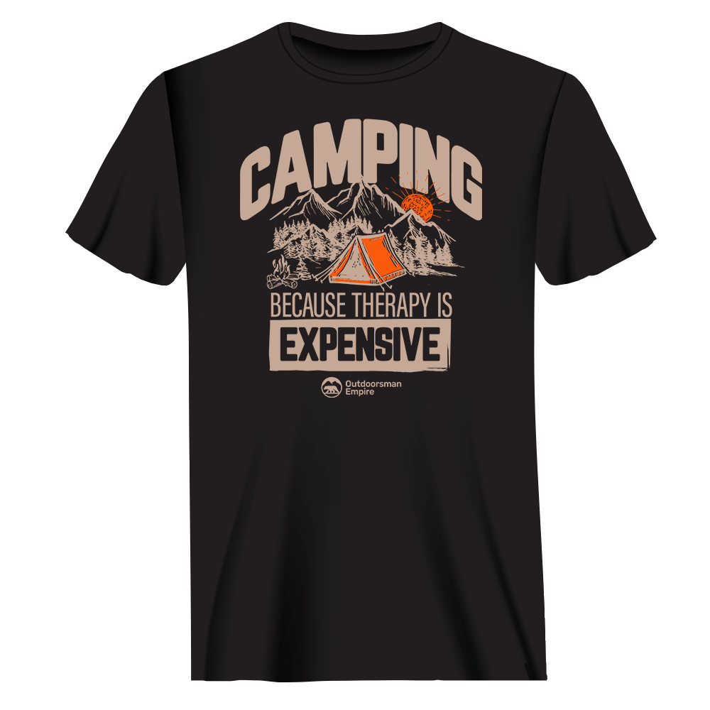 Outdoorzees Unisex 'Camping... Is Expensive' T-Shirt
