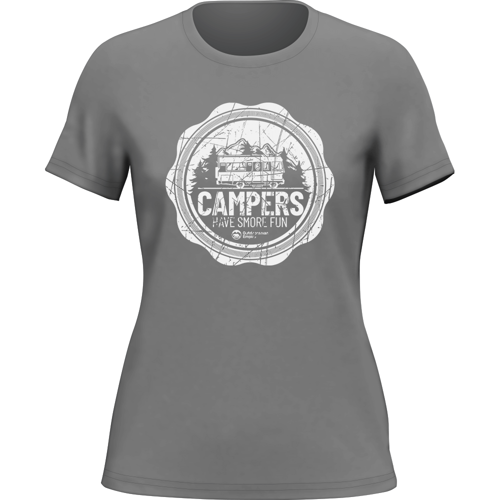 Outdoorzees Women's Camping Seal T-Shirt