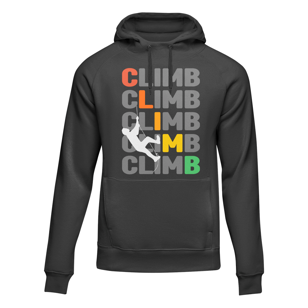 Outdoorzees Unisex 'Climbbbbb' Hoodie