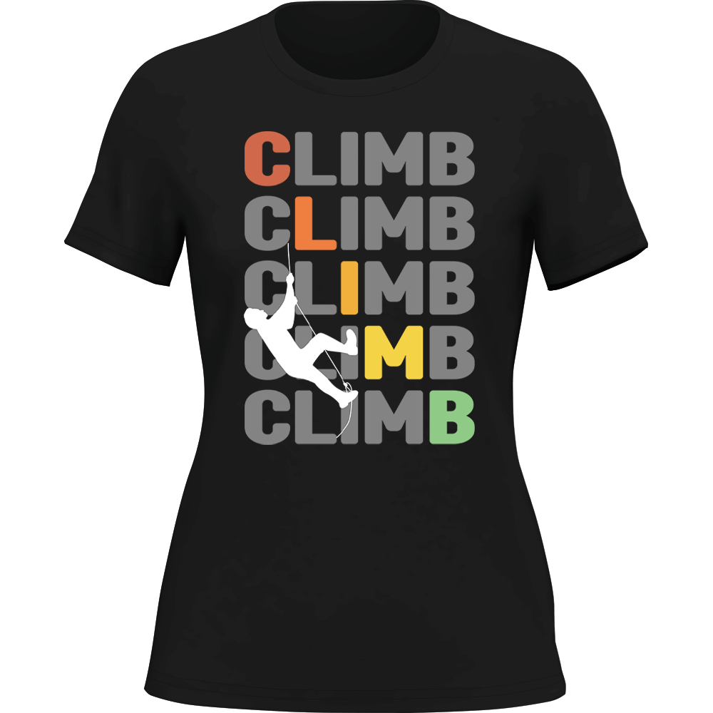 Outdoorzees Women's 'Climbbbbb' T-Shirt