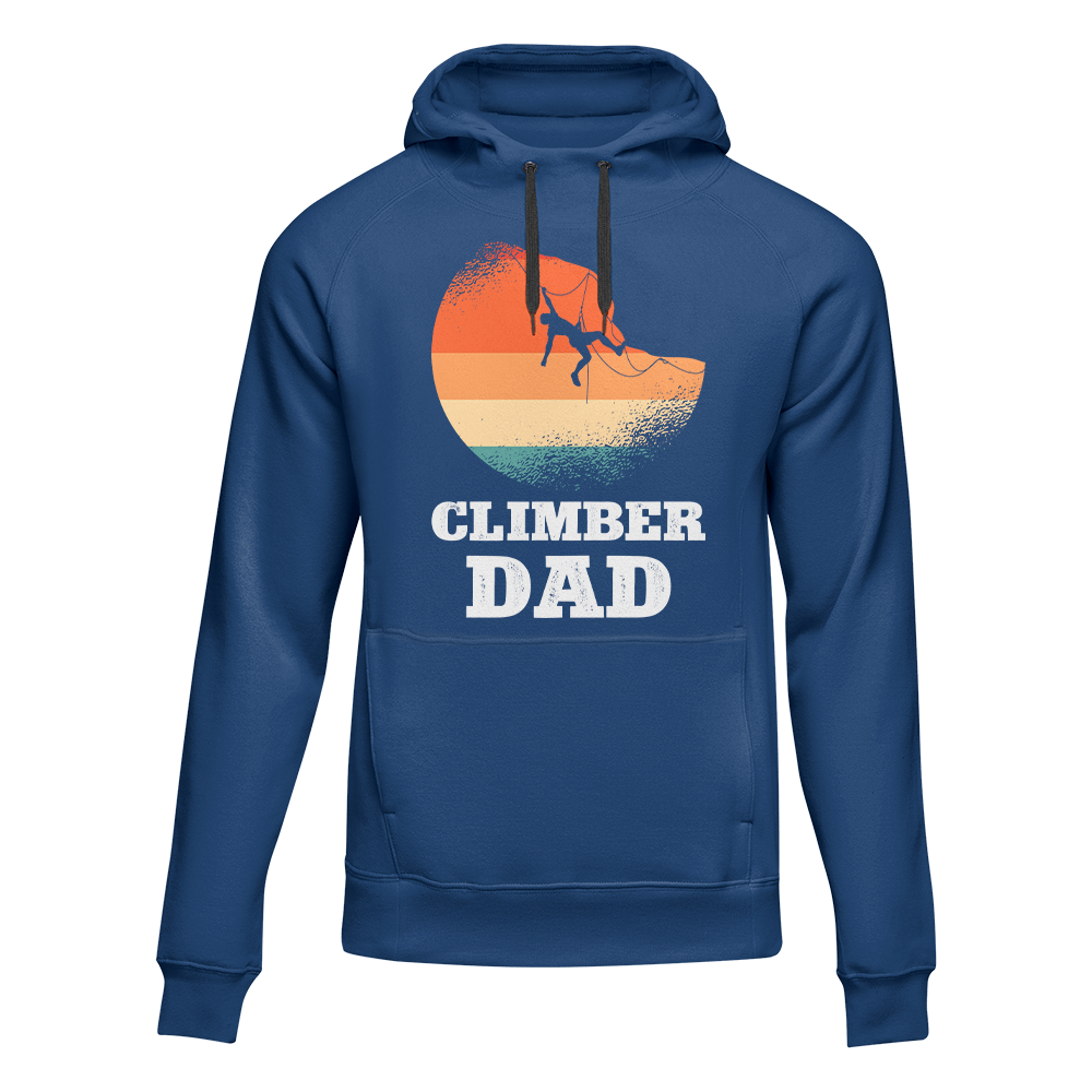 Outdoorzees Men's 'Climber Dad' Hoodie