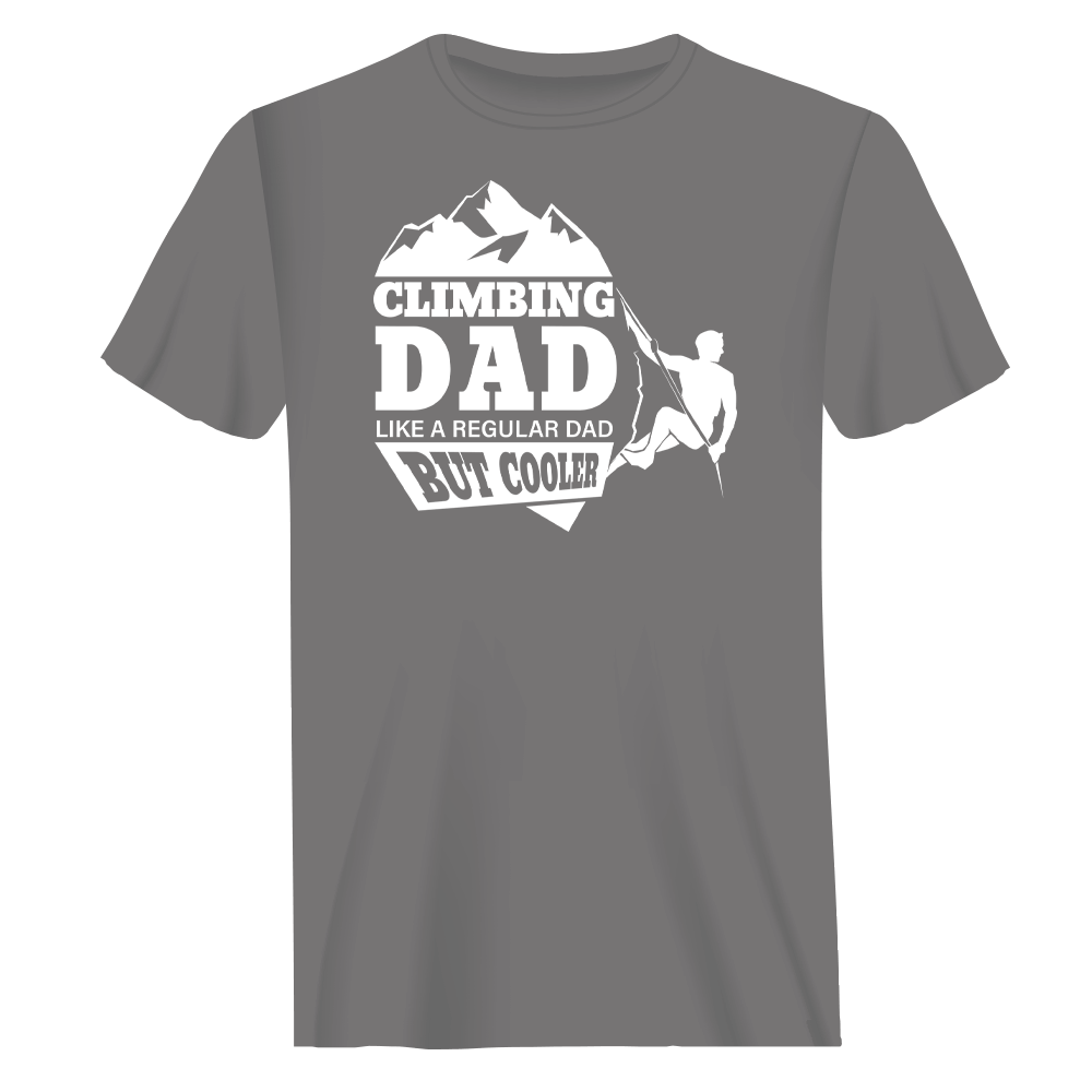 Outdoorzees Men's 'Climbing Dad' T-Shirt