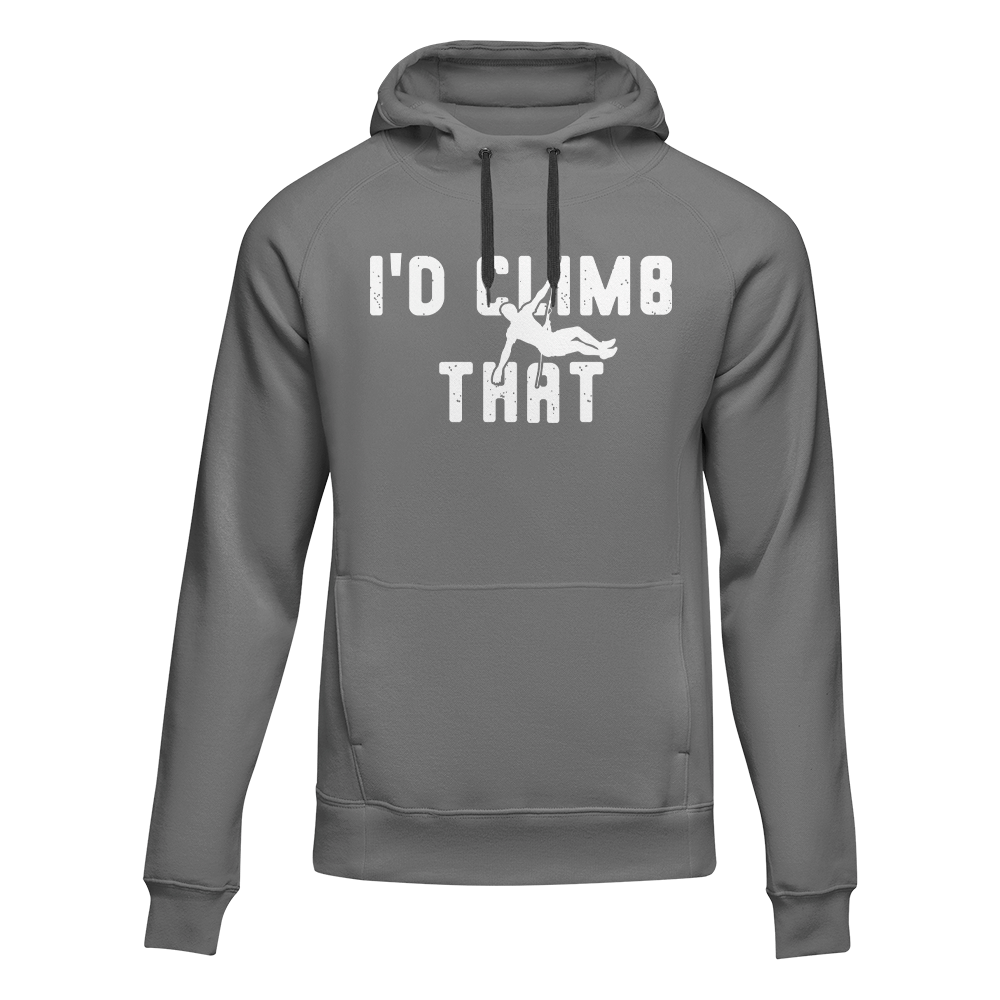 Outdoorzees Unisex 'I'd Climb That' Hoodie