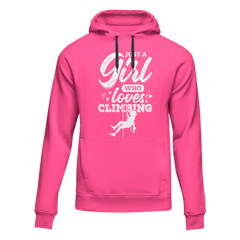 Outdoorzees Women's 'Just A Girl Who Loves Climbing' Hoodie