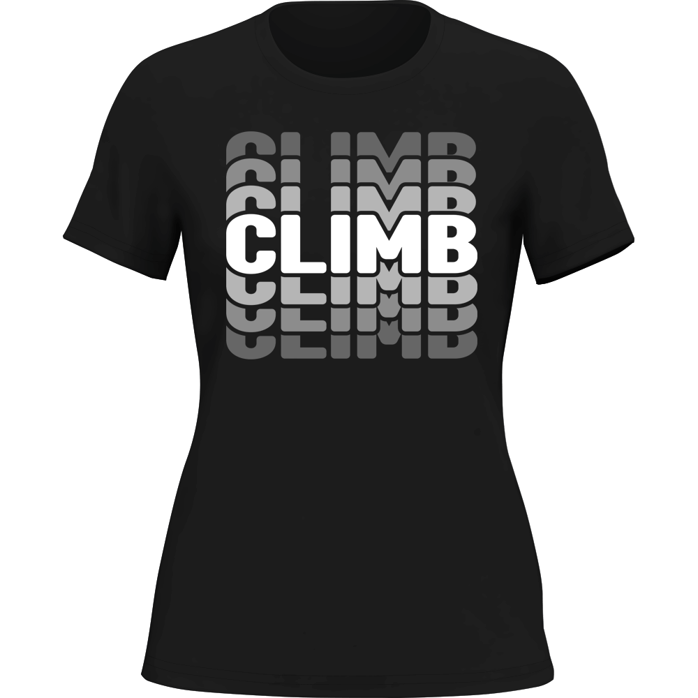Outdoorzees Women's 'Climmmmmb' T-Shirt