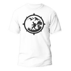 Outdoorzees Unisex Hiking Mountain Compass T-Shirt