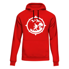 Outdoorzees Unisex Hiking Mountain Compass Hoodie