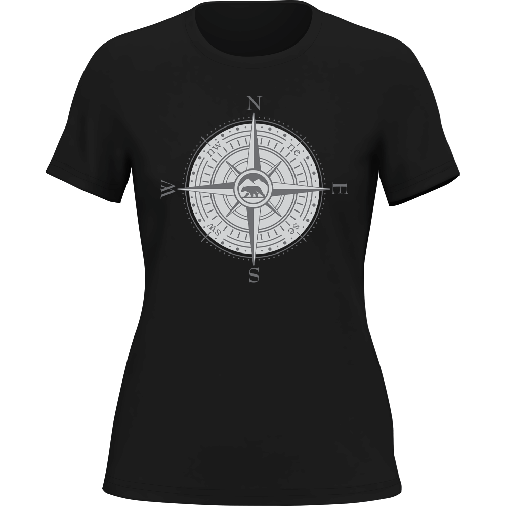 Outdoorzees Women's Compass Camping T-Shirt