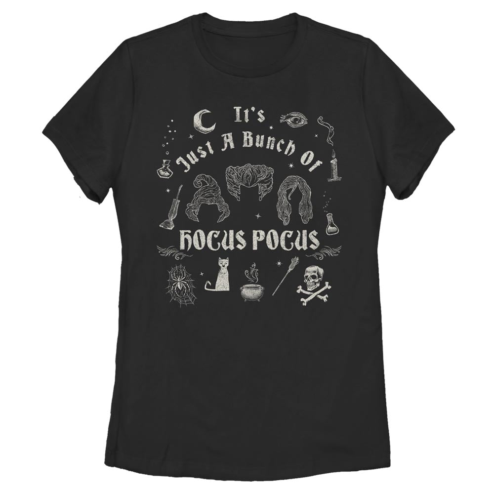 HALLOWEEN Women's Disney Hocus Pocus Spooky Icons T-Shirt