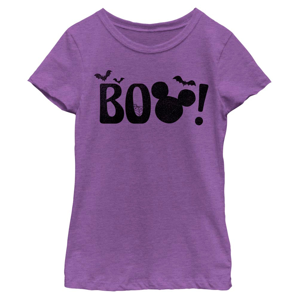 HALLOWEEN Girl's Disney 'Boo!' Spooky Mouse T-Shirt