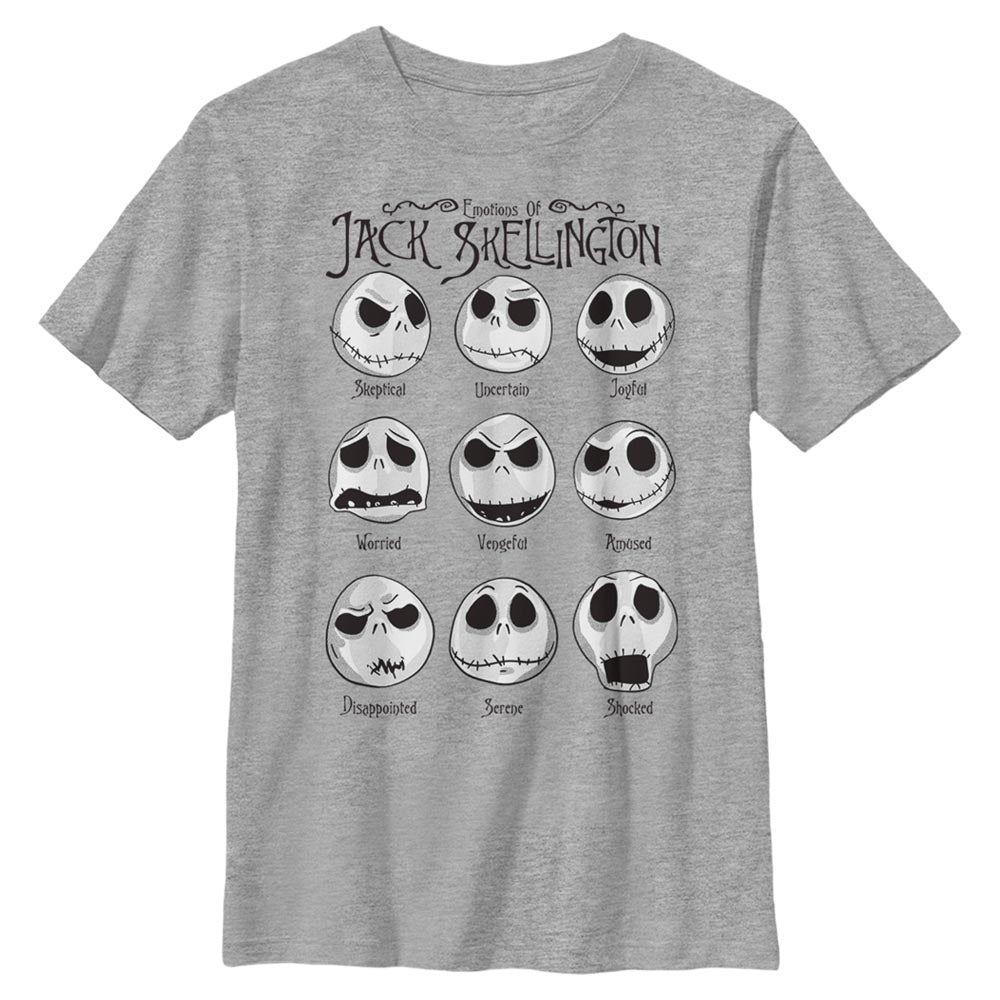 HALLOWEEN Boy's Disney Jack Emotions T-Shirt