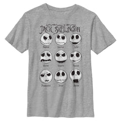 HALLOWEEN Boy's Disney Jack Emotions T-Shirt
