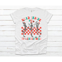 CHRISTMAS Unisex Adult's 'Dead Inside But It's Christmas' T-Shirt