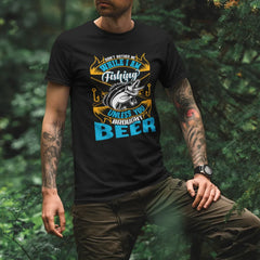 Outdoorzees Unisex 'Don't Bother Me While I'm Fishing' T-Shirt
