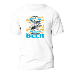 Outdoorzees Unisex 'Don't Bother Me While I'm Fishing' T-Shirt