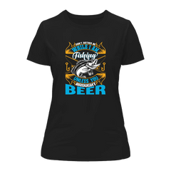 Outdoorzees Women's 'Don't Bother Me While I'm Fishing' T-Shirt