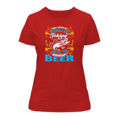 Outdoorzees Women's 'Don't Bother Me While I'm Fishing' T-Shirt