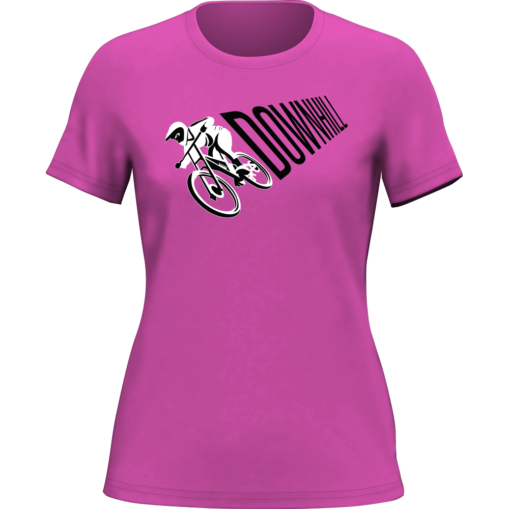 Women's 'Downhill Cycling' T-Shirt