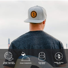 Everyday California Unisex Marine Layer Wool Snapback Hat