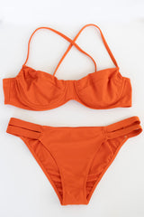 Women's 'Emma' Cutout Hip‑Strap Bikini Bottom