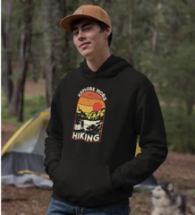 Outdoorzees Unisex 'Explore More Hiking' Hoodie