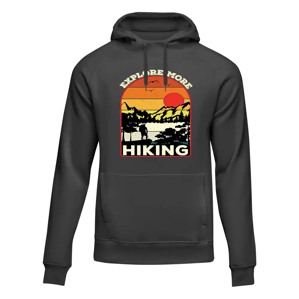 Outdoorzees Unisex 'Explore More Hiking' Hoodie