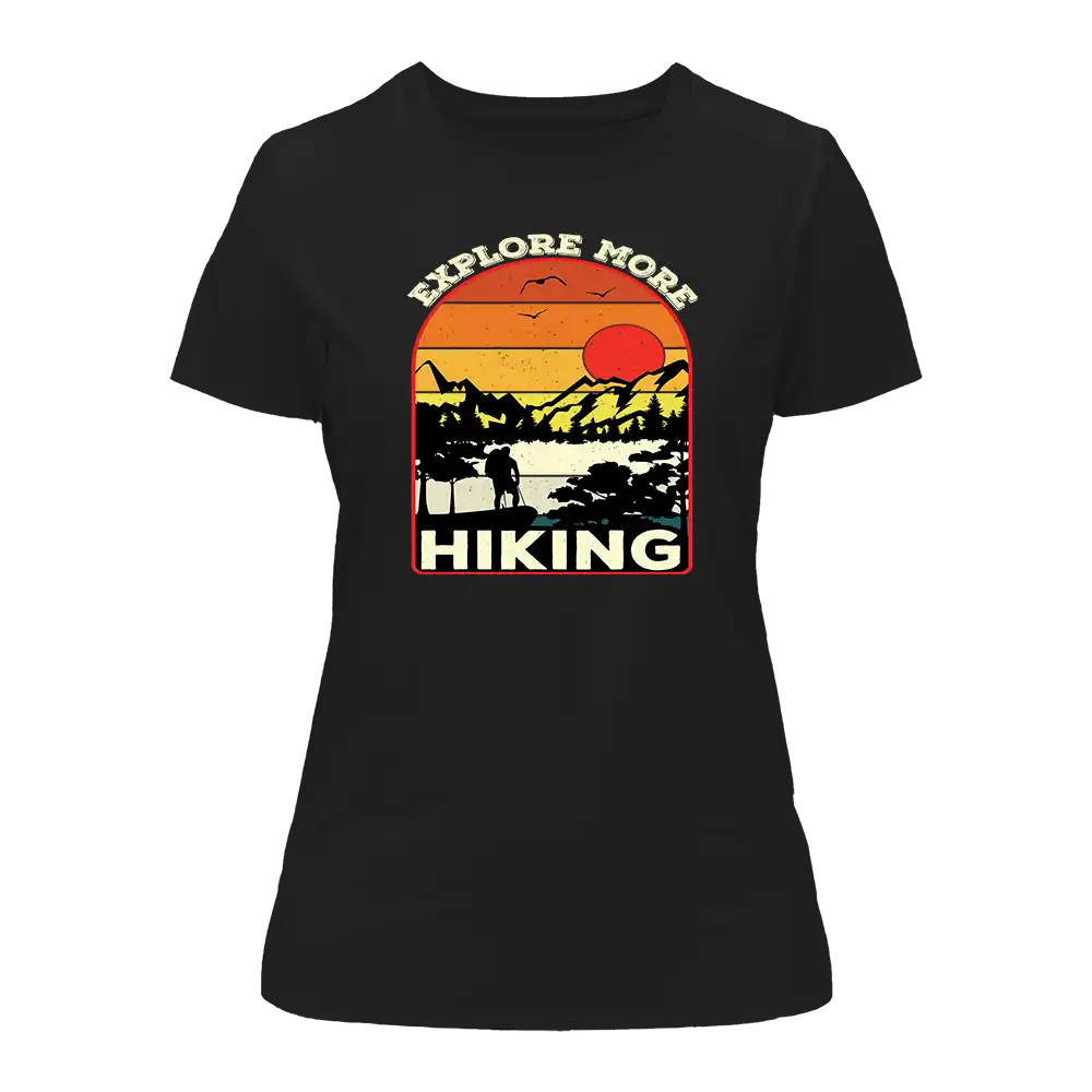 Outdoorzees Women's 'Explore More Hiking' T-Shirt