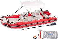 12 Foot Sea Eagle Boats | FastCat12 Swivel Seat Canopy Package
