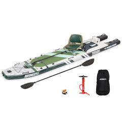 12 Foot Sea Eagle Boats | FS1210 FishSUP™ Inflatable Fishing Stand-Up Paddleboard - Swivel Seat Fishing Rig Package