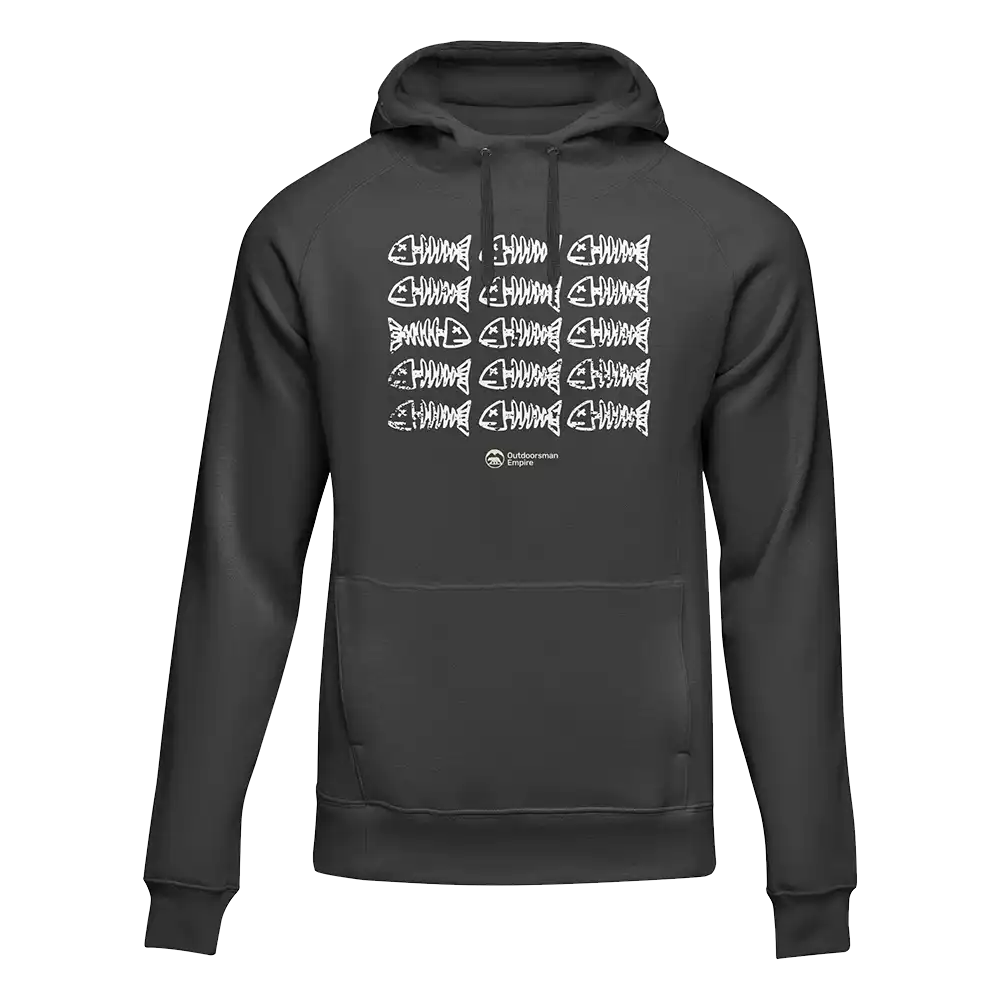 Outdoorzees Unisex Fish Bones Hoodie