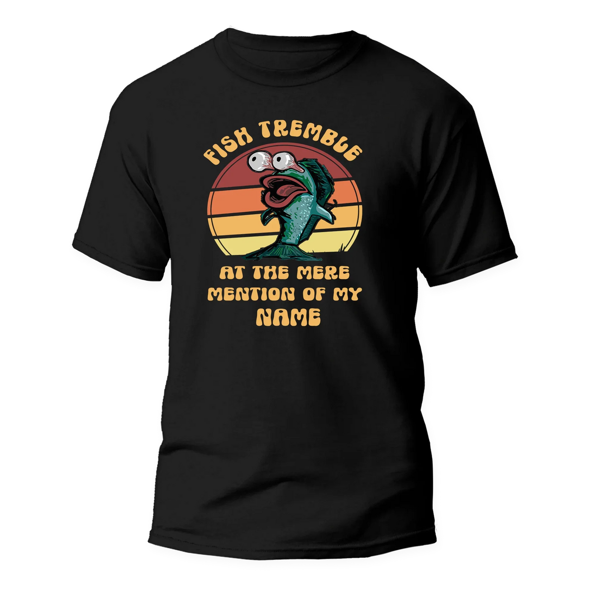 Outdoorzees Unisex 'Fish Tremble' T-Shirt