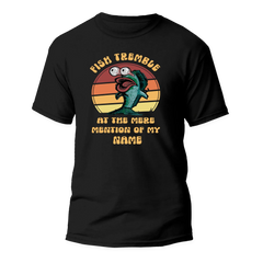 Outdoorzees Unisex 'Fish Tremble' T-Shirt