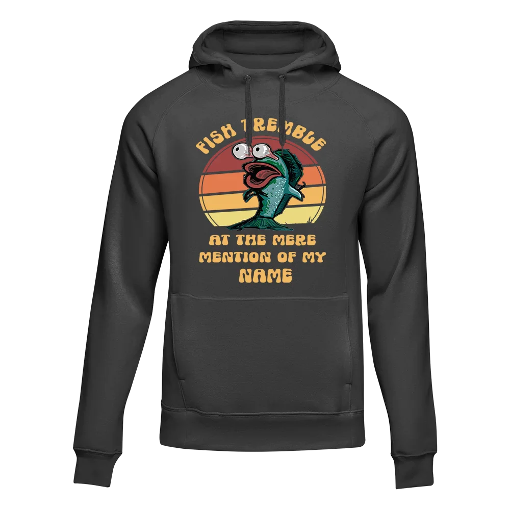 Outdoorzees Unisex 'Fish Tremble' Hoodie