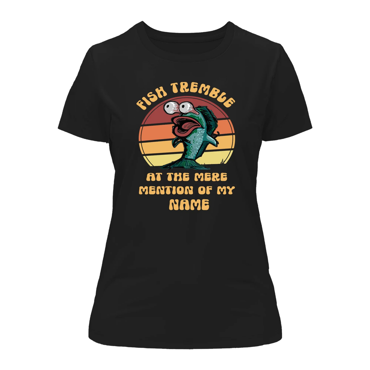 Outdoorzees Women's 'Fish Tremble' T-Shirt