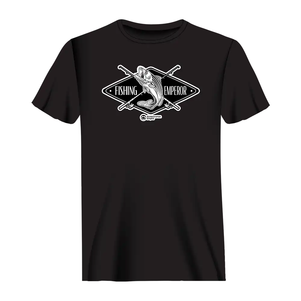 Outdoorzees Men's 'Fishing Empero'r v2 T-Shirt