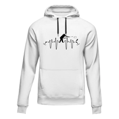 Outdoorzees Unisex Fishing Heart Beat Hoodie