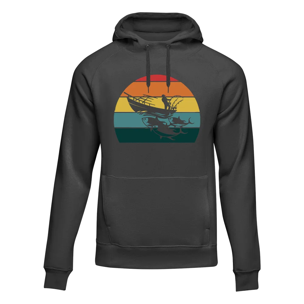 Outdoorzees Unisex Fishing Boat Hoodie
