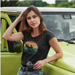 Outdoorzees Women's Fishing Boat T-Shirt
