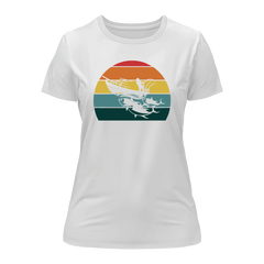 Outdoorzees Women's Fishing Boat T-Shirt