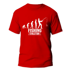 Outdoorzees Unisex 'Fishing Evolution' T-Shirt