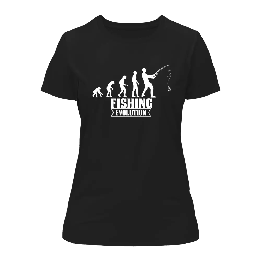 Outdoorzees Women's 'Fishing Evolution' T-Shirt