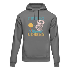 Outdoorzees Unisex 'Fishing Legend' Hoodie