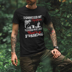 Outdoorzees Unisex Fishing Symptoms T-Shirt