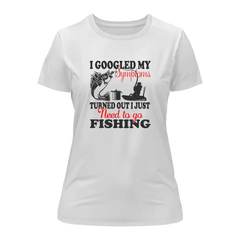 Outdoorzees Women's Fishing Symptoms T-Shirt