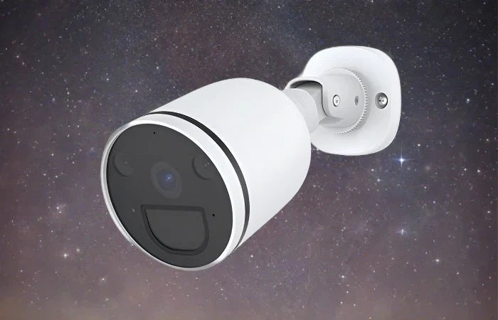 Lift Mate Outdoor Wi-Fi Security Camera with Installed Activation Code