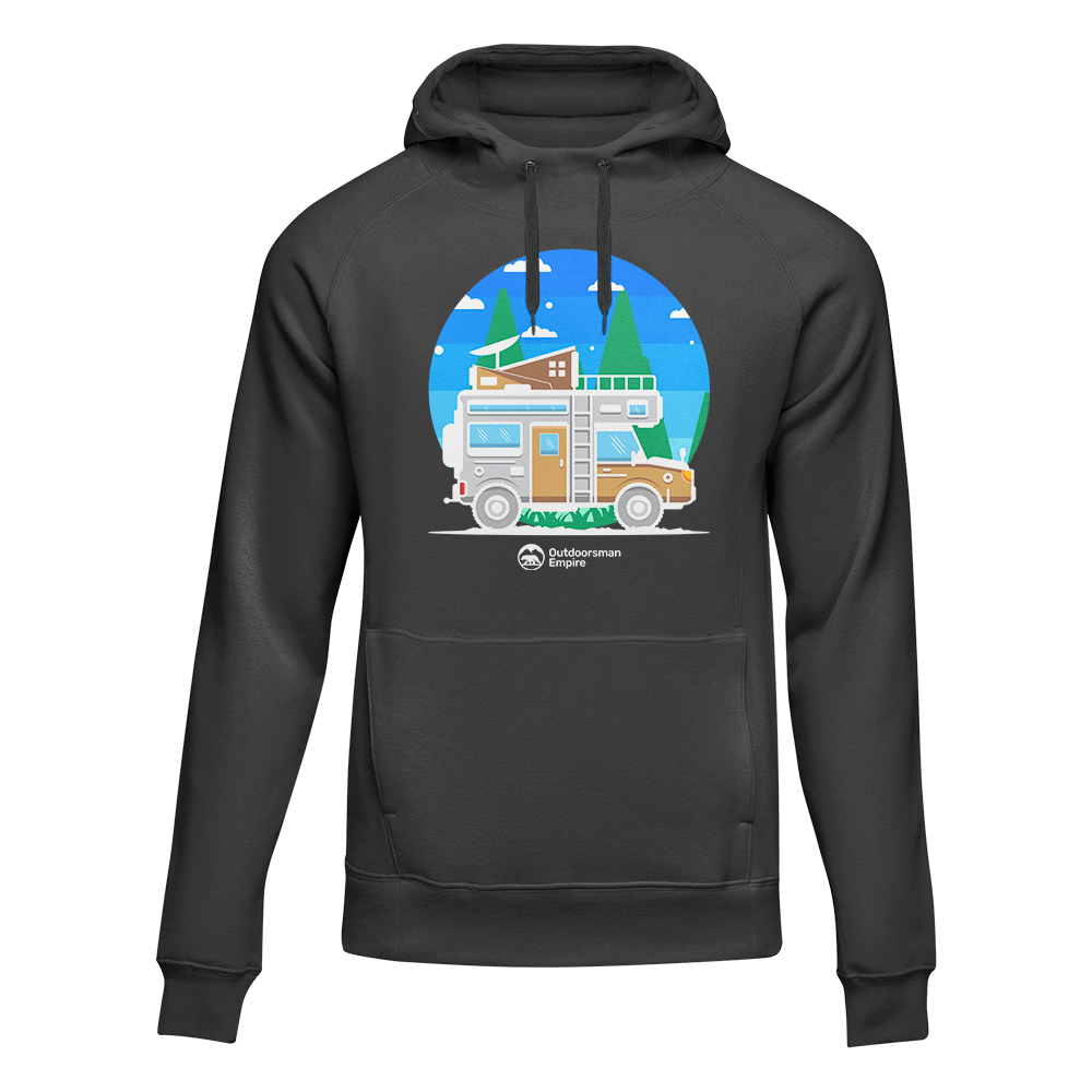 Outdoorzees Unisex Camping Fleece Hoodie