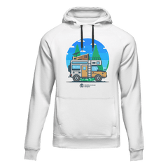 Outdoorzees Unisex Camping Fleece Hoodie