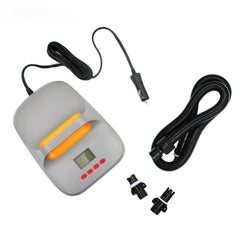 20 PSI, 350L/min SUP Surf Paddle Board Canoe Inflatable Boat Car Bike Electric Air Pump 12V